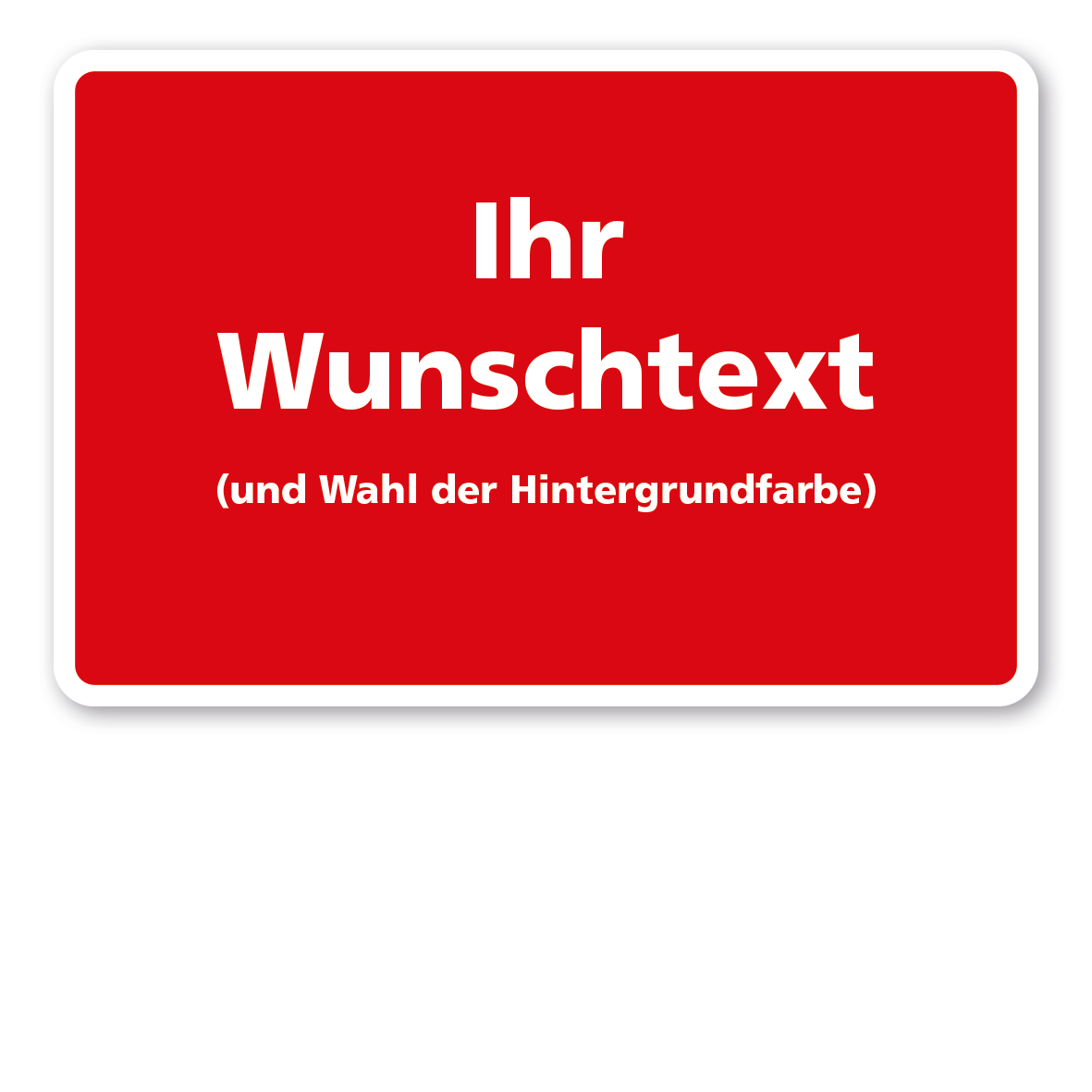 Brandschutz - Rot