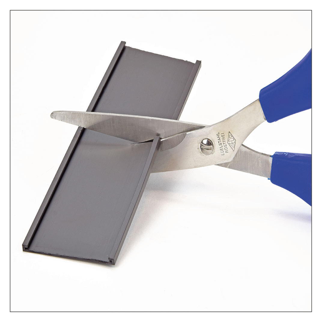 Magnetische C-Profile als Rollenware – braun